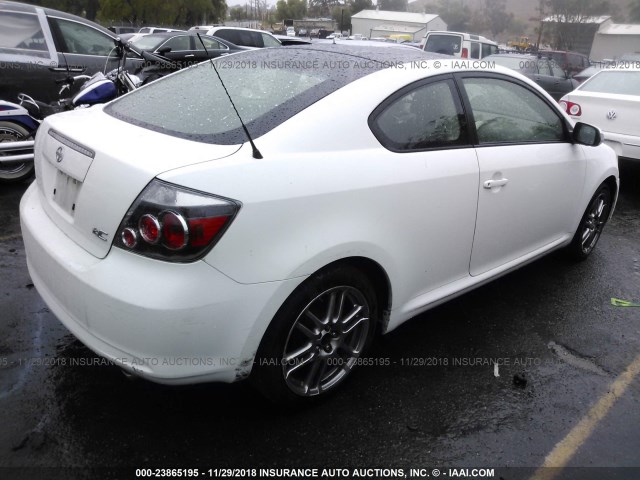 JTKDE167880257523 - 2008 TOYOTA SCION TC 白色 照片 4