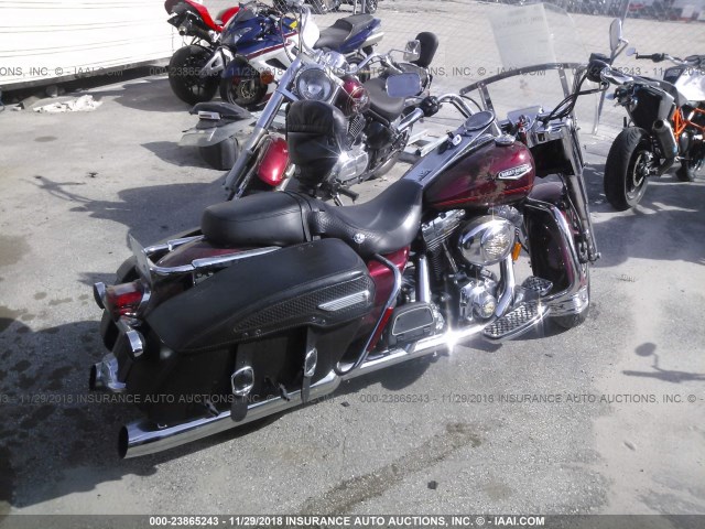 1HD1FRW141Y628152 - 2001 HARLEY-DAVIDSON FLHRCI MAROON photo 4