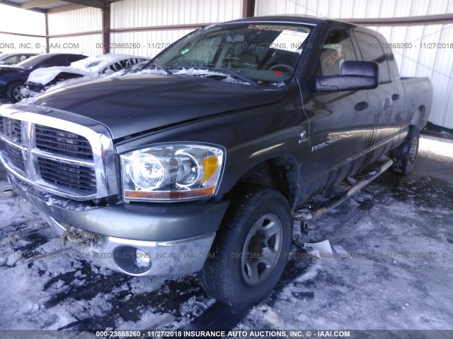 3D7KS29C96G160187 - 2006 DODGE RAM 2500 GRAY photo 2