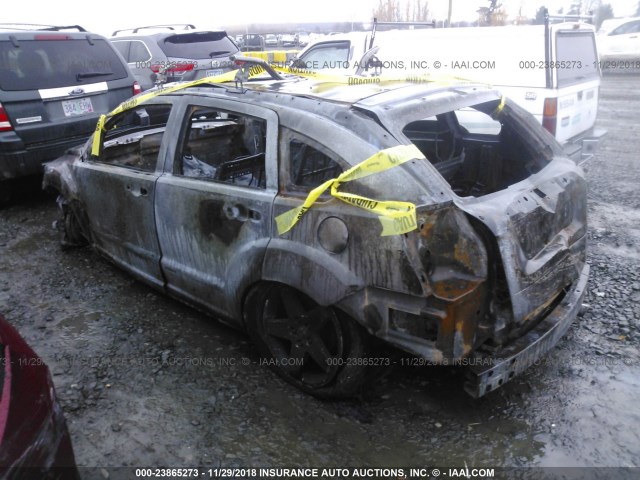 1B3HE78K57D264421 - 2007 DODGE CALIBER R/T RED photo 3