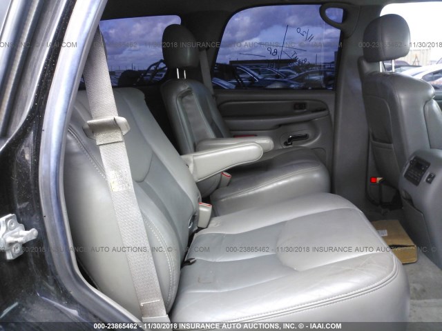 1GKEK63U26J162768 - 2006 GMC YUKON DENALI BLACK photo 8