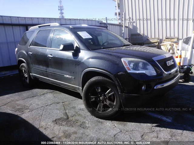 1GKER13748J164789 - 2008 GMC ACADIA SLE BLACK photo 1