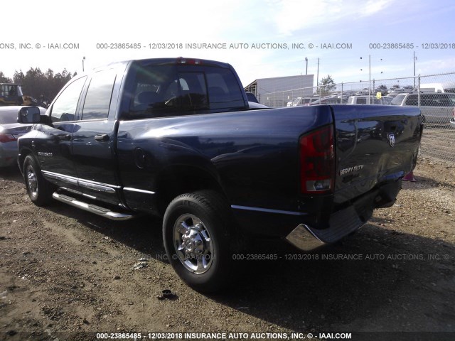 3D7LL38C56G292064 - 2006 DODGE RAM 3500 ST/SLT BLUE photo 3