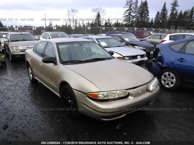 1G3NL52E03C246035 - 2003 OLDSMOBILE ALERO GL BEIGE photo 1