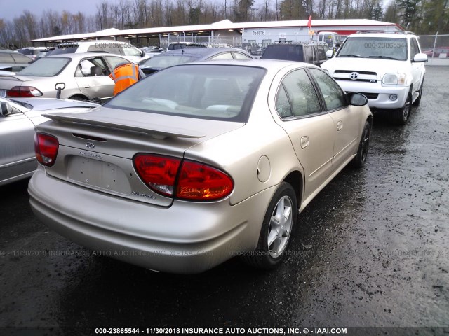 1G3NL52E03C246035 - 2003 OLDSMOBILE ALERO GL BEIGE photo 4