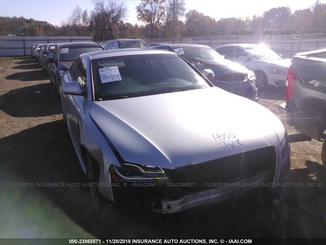 WAUDK78T69A020230 - 2009 AUDI A5 QUATTRO SILVER photo 1