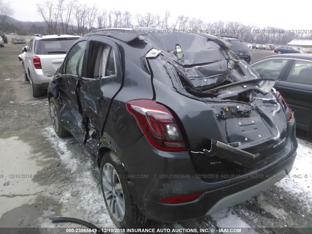 KL4CJESB6JB615836 - 2018 BUICK ENCORE PREFERRED GRAY photo 6