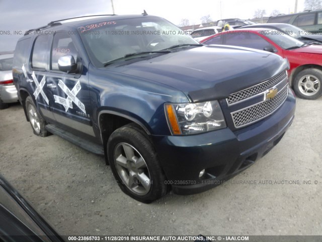 1GNFK13047R299334 - 2007 CHEVROLET TAHOE K1500 BLUE photo 1