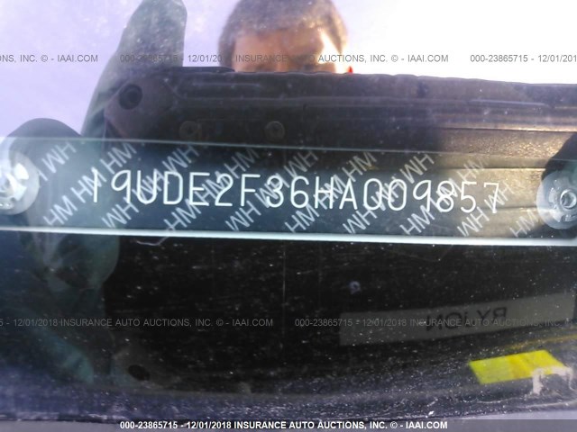 19UDE2F36HA009857 - 2017 ACURA ILX WATCH PLUS WHITE photo 9