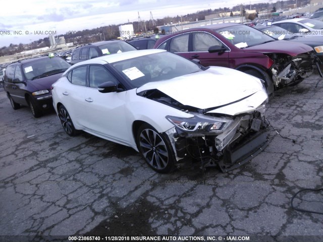 1N4AA6AP0HC424360 - 2017 NISSAN MAXIMA 3.5S/SV/SL/SR/PLAT WHITE photo 1