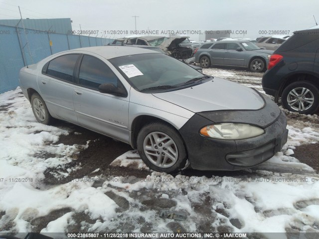 2B3HD46RX1H686129 - 2001 DODGE INTREPID SE SILVER photo 1