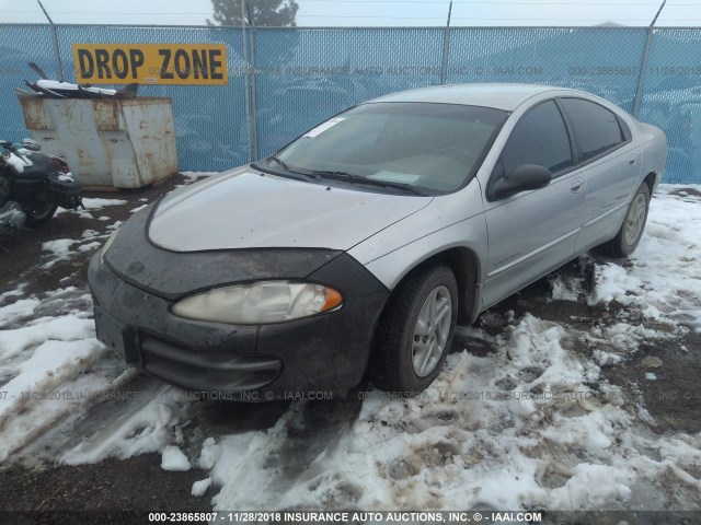 2B3HD46RX1H686129 - 2001 DODGE INTREPID SE SILVER photo 2