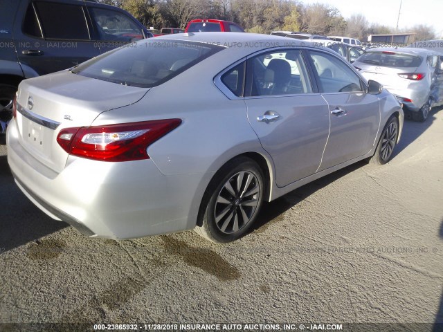 1N4AL3AP3HC207880 - 2017 NISSAN ALTIMA 2.5/S/SV/SL/SR SILVER photo 4