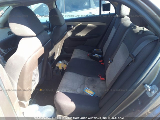 1G1ZC5E02AF253185 - 2010 CHEVROLET MALIBU 1LT GRAY photo 8