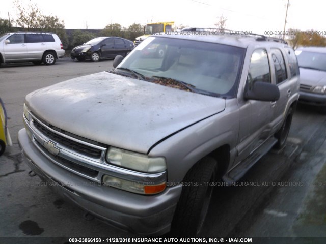 1GNEK13T11J221282 - 2001 CHEVROLET TAHOE K1500 TAN photo 2