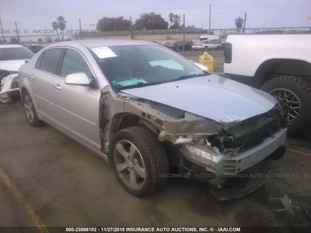 1G1ZD5E06CF351054 - 2012 CHEVROLET MALIBU 2LT SILVER photo 1