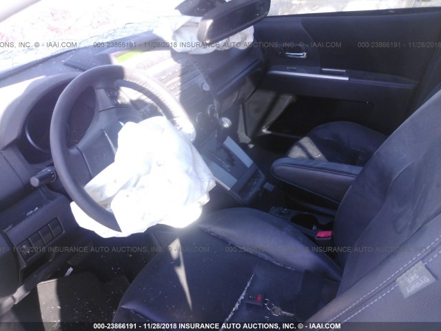 JM1CR29L890335239 - 2009 MAZDA 5 SILVER photo 5