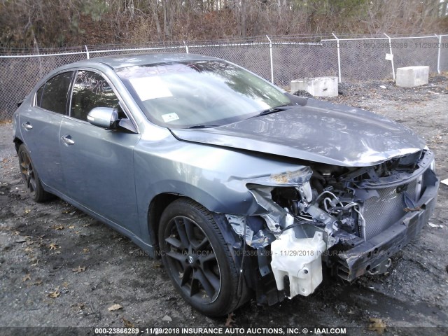 1N4AA5AP6AC823922 - 2010 NISSAN MAXIMA S/SV GRAY photo 1