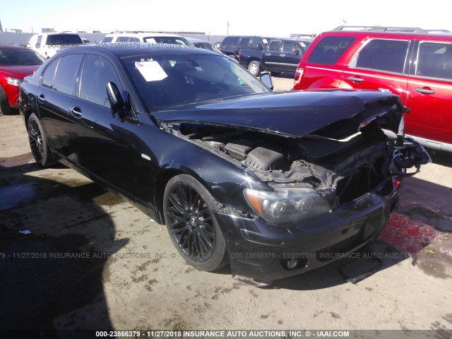 WBAHL83598DT12576 - 2008 BMW 750 I BLACK photo 1