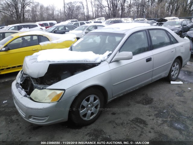 4T1BF28B71U173416 - 2001 TOYOTA AVALON XL/XLS SILVER photo 2