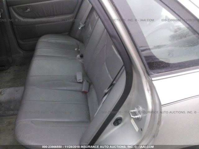 4T1BF28B71U173416 - 2001 TOYOTA AVALON XL/XLS SILVER photo 8