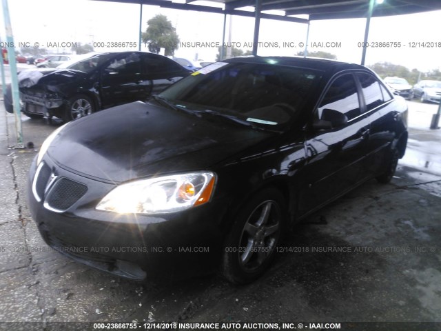 1G2ZG58N474231572 - 2007 PONTIAC G6 SE BLACK photo 2