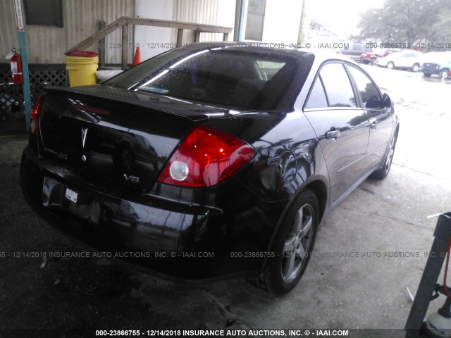 1G2ZG58N474231572 - 2007 PONTIAC G6 SE BLACK photo 4