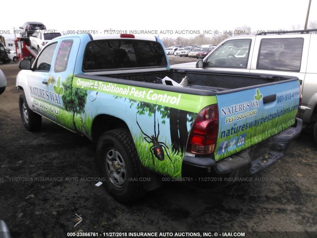 5TFTX4CN9DX028965 - 2013 TOYOTA TACOMA ACCESS CAB თეთრი ფოტო 3