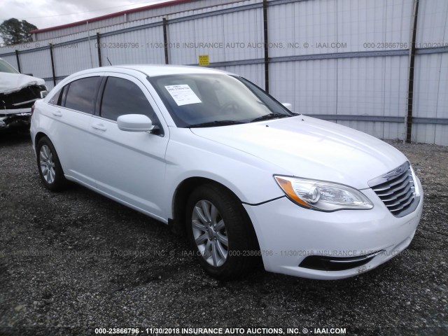 1C3CCBBB3DN579464 - 2013 CHRYSLER 200 TOURING WHITE photo 1