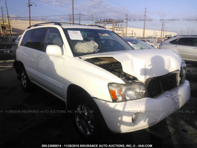 JTEEP21A360179773 - 2006 TOYOTA HIGHLANDER LIMITED SILVER photo 1