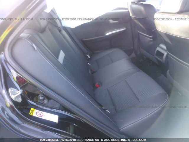 4T1BF1FKXEU381700 - 2014 TOYOTA CAMRY L/SE/LE/XLE 黑色 照片 8