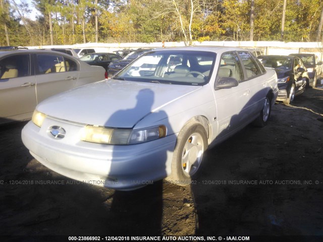 1FALP54P4SA259395 - 1995 FORD TAURUS SHO SILVER photo 2