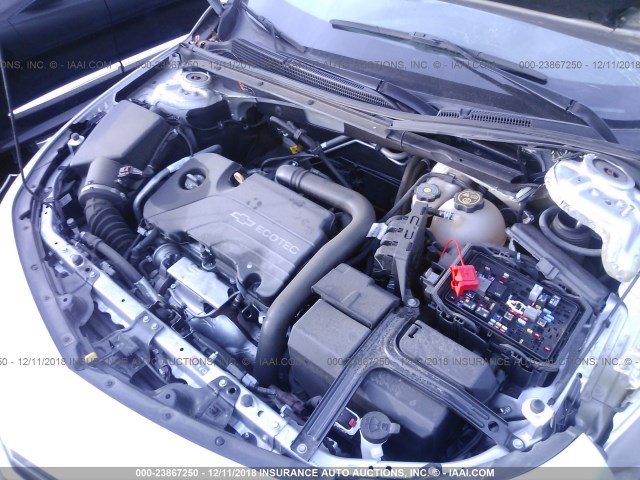 1G1ZB5STXGF299874 - 2016 CHEVROLET MALIBU LS Gümüş foto 10