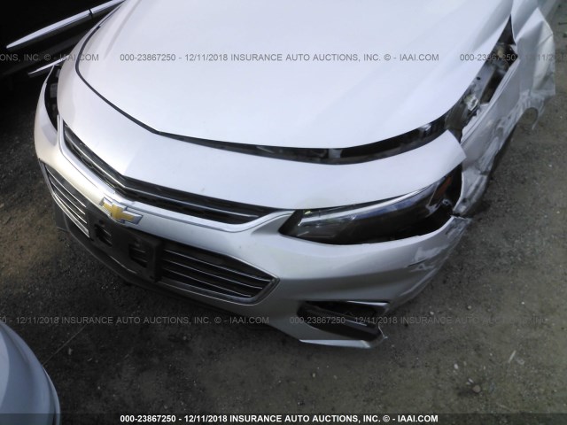 1G1ZB5STXGF299874 - 2016 CHEVROLET MALIBU LS Gümüş foto 6
