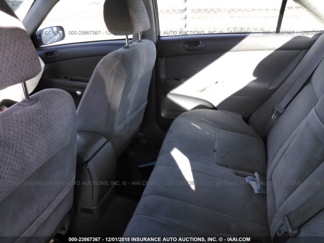 4T1BE32KX3U723194 - 2003 TOYOTA CAMRY LE/XLE/SE GRAY photo 8