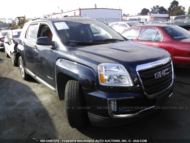 2GKALNEK4G6317756 - 2016 GMC TERRAIN SLE Dark Blue photo 1