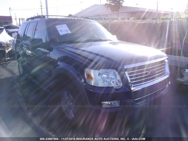 1FMEU63E66ZA01366 - 2006 FORD EXPLORER XLT BLUE photo 1