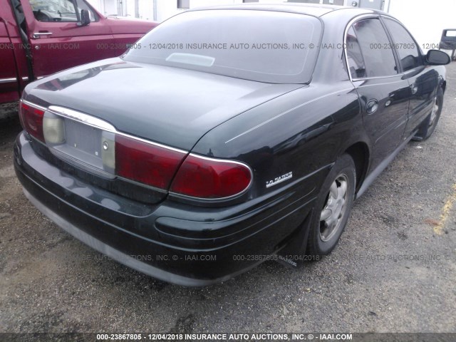 1G4HR54K71U267868 - 2001 BUICK LESABRE LIMITED GREEN photo 4