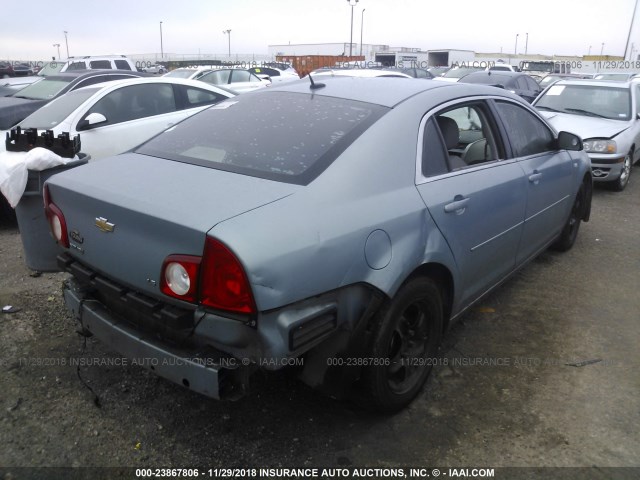 1G1ZG57B484236543 - 2008 CHEVROLET MALIBU LS 深蓝色 照片 4