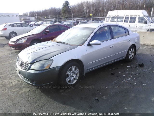 1N4AL11D96C250496 - 2006 NISSAN ALTIMA S/SL SILVER photo 2