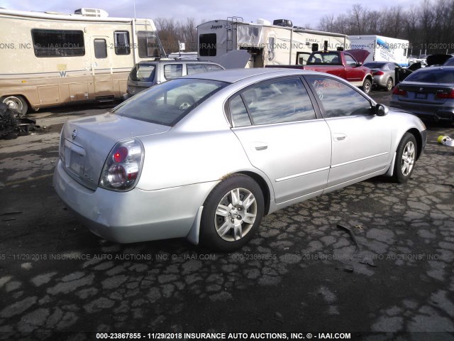 1N4AL11D96C250496 - 2006 NISSAN ALTIMA S/SL SILVER photo 4