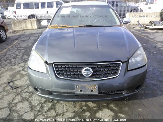 1N4AL11D96C250496 - 2006 NISSAN ALTIMA S/SL SILVER photo 6