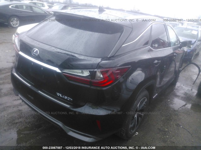 2T2BGMCA3JC024151 - 2018 LEXUS RX 450H/BASE/F SPORT BLACK photo 4