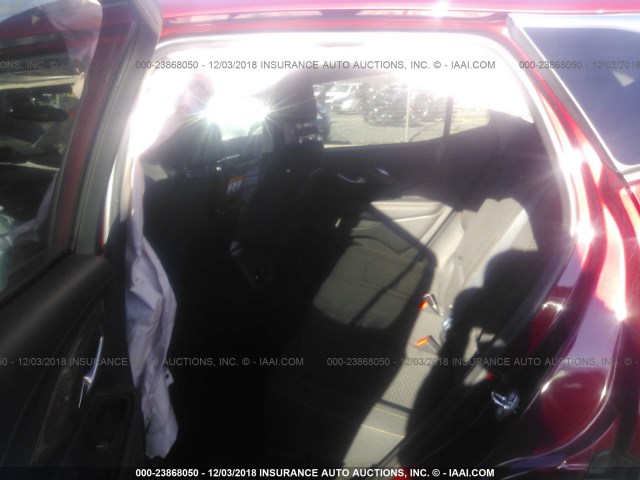 3GKALTEV1JL254729 - 2018 GMC TERRAIN SLE MAROON photo 8