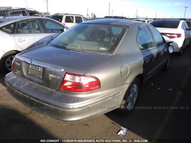 1MEHM55S94G604625 - 2004 MERCURY SABLE LS PREMIUM GREEN photo 4