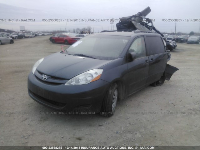 5TDKK4CC5AS319196 - 2010 TOYOTA SIENNA CE/LE GRAY photo 2