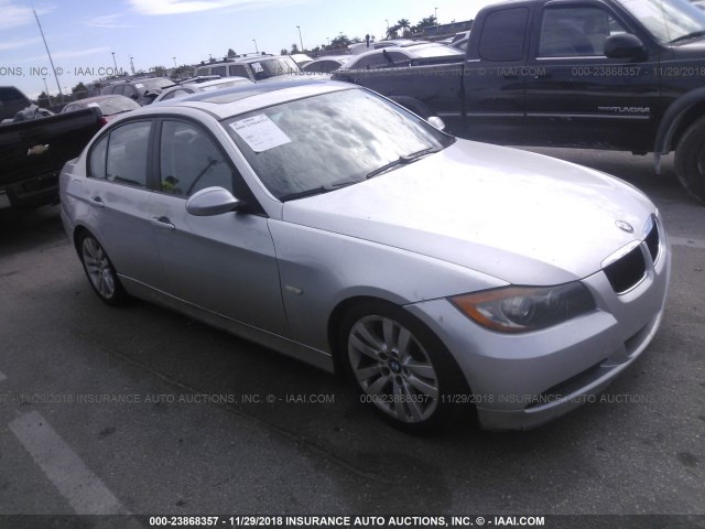 WBAVB17546NK32343 - 2006 BMW 325 I AUTOMATIC SILVER photo 1