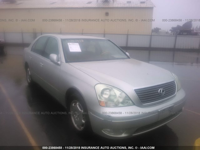 JTHBN30F620059328 - 2002 LEXUS LS 430 GRAY photo 1