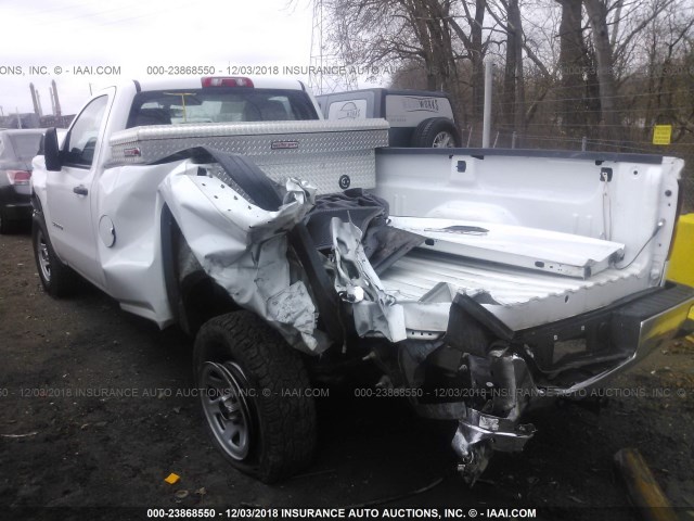 1GTN2TEC0EZ394557 - 2014 GMC SIERRA K1500 WHITE photo 3