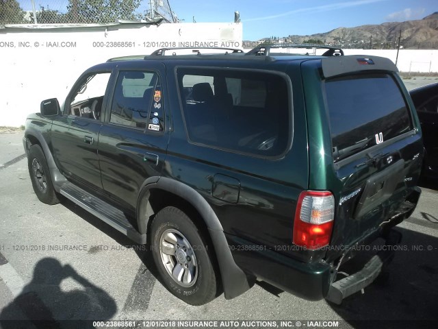 JT3GN86R3X0120894 - 1999 TOYOTA 4RUNNER SR5 GREEN photo 3